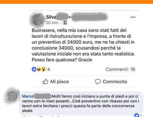 IL PREVENTIVO NON SI TOCCA!!